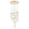 Cwi Lighting Carolina LED Chandelier With Gold Leaf Finish 1090P20-10-620 - alternate 1